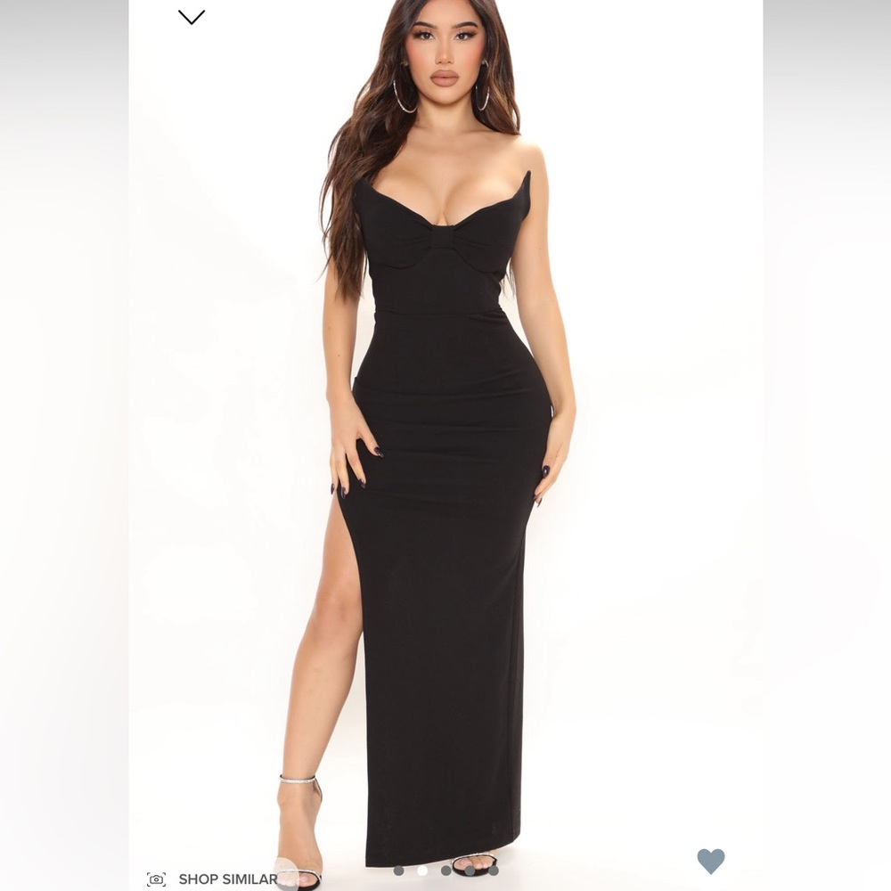 New without tags black fashion nova dress